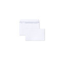 Combiné de 20 Enveloppes Blanches 90x140mm Auto-Adhésives 90g/m2 + 20 Cartes Bristol Blanches 82x128mm 220g/m2/ Pce