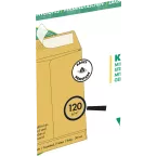 Balgenveloppen kraft- 120G 260x330x30 pk5/ St.
