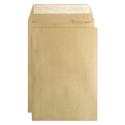 Adheclair peel and seal 162x229mm 90gsm striped kraft pocket envelope, packed 15s/ Pc.