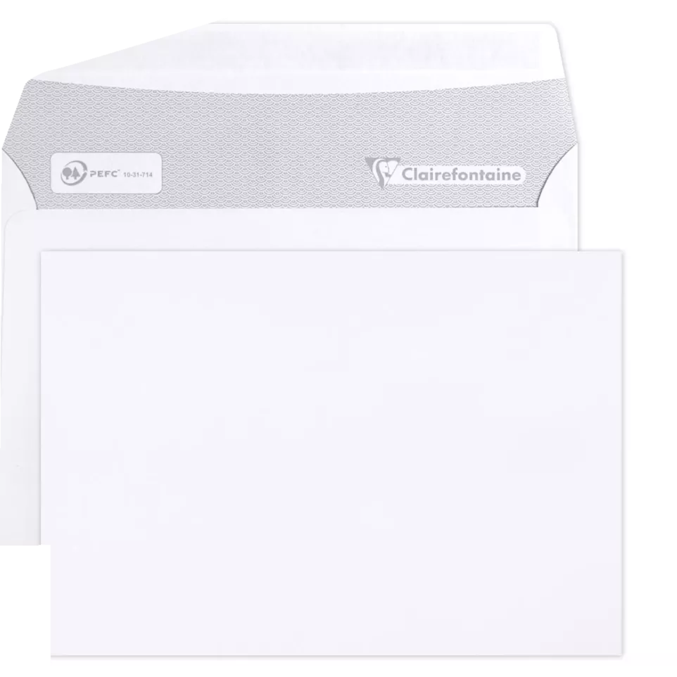 Adheclair Extra White Envelopes C6/ Pc.