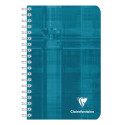 Clairefontaine Wirebound Small Notebook Seyes Ruling, 110x170/ Pc.