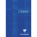 Bloc Pupitre agrafé en-tête A6 160 pages détachables petits carreaux/ Pce