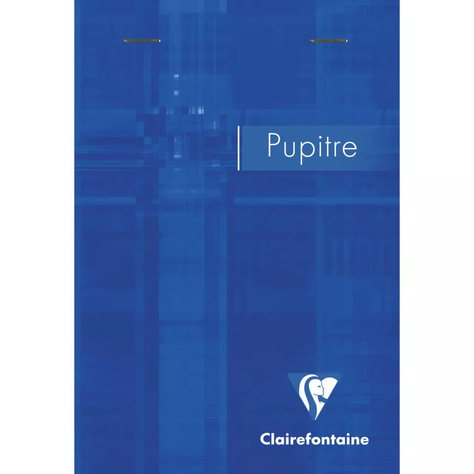 Bloc Pupitre agrafé en-tête A6 160...