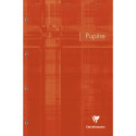 Pupitre head stapled pad A4+ Lined and margin/ Pc.