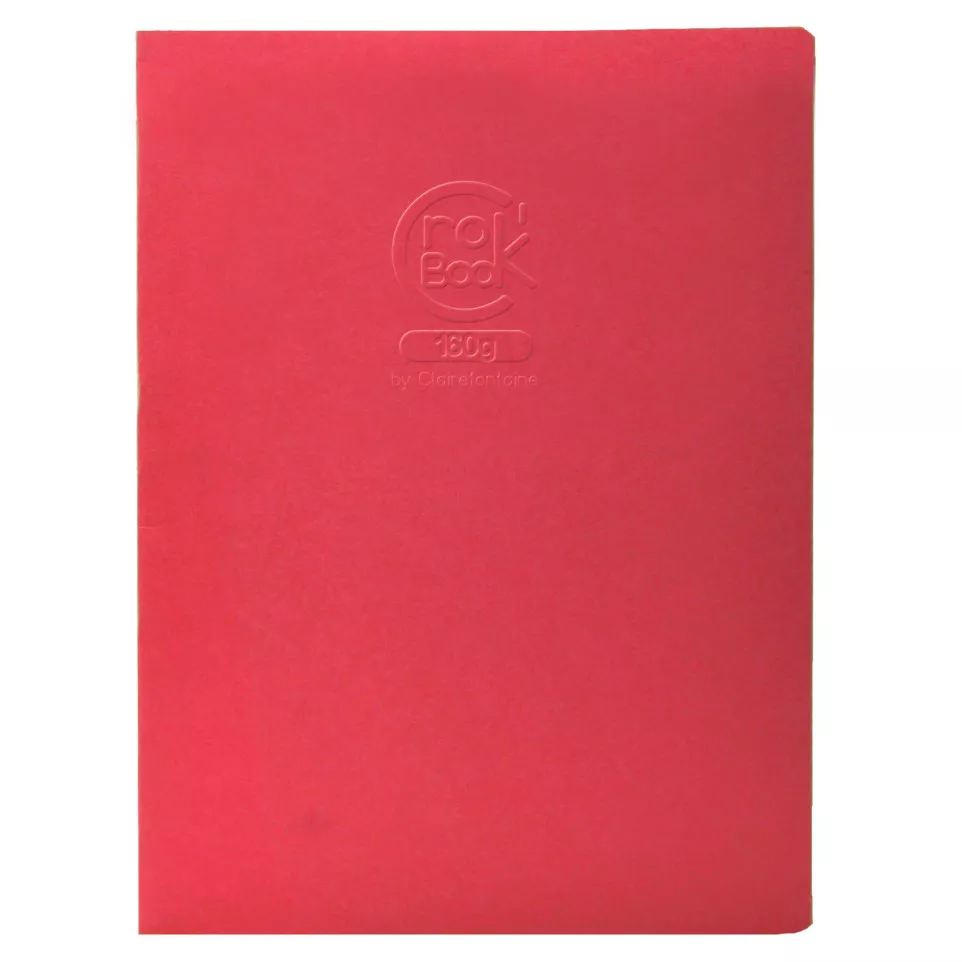 CroK'BooK 20 bl 160g 17x22cm ass-/ St.