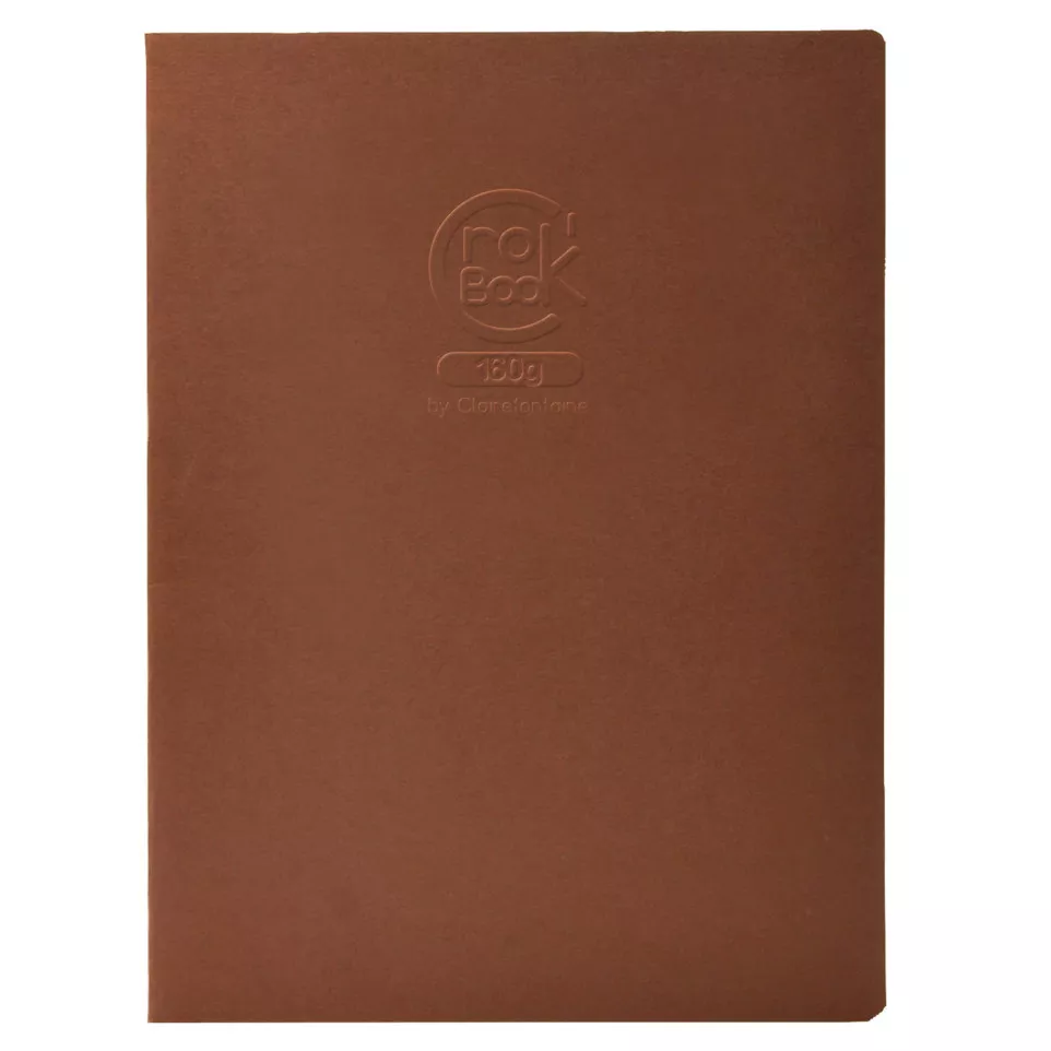CroK'BooK 20 bl 160g 17x22cm ass-/ St.