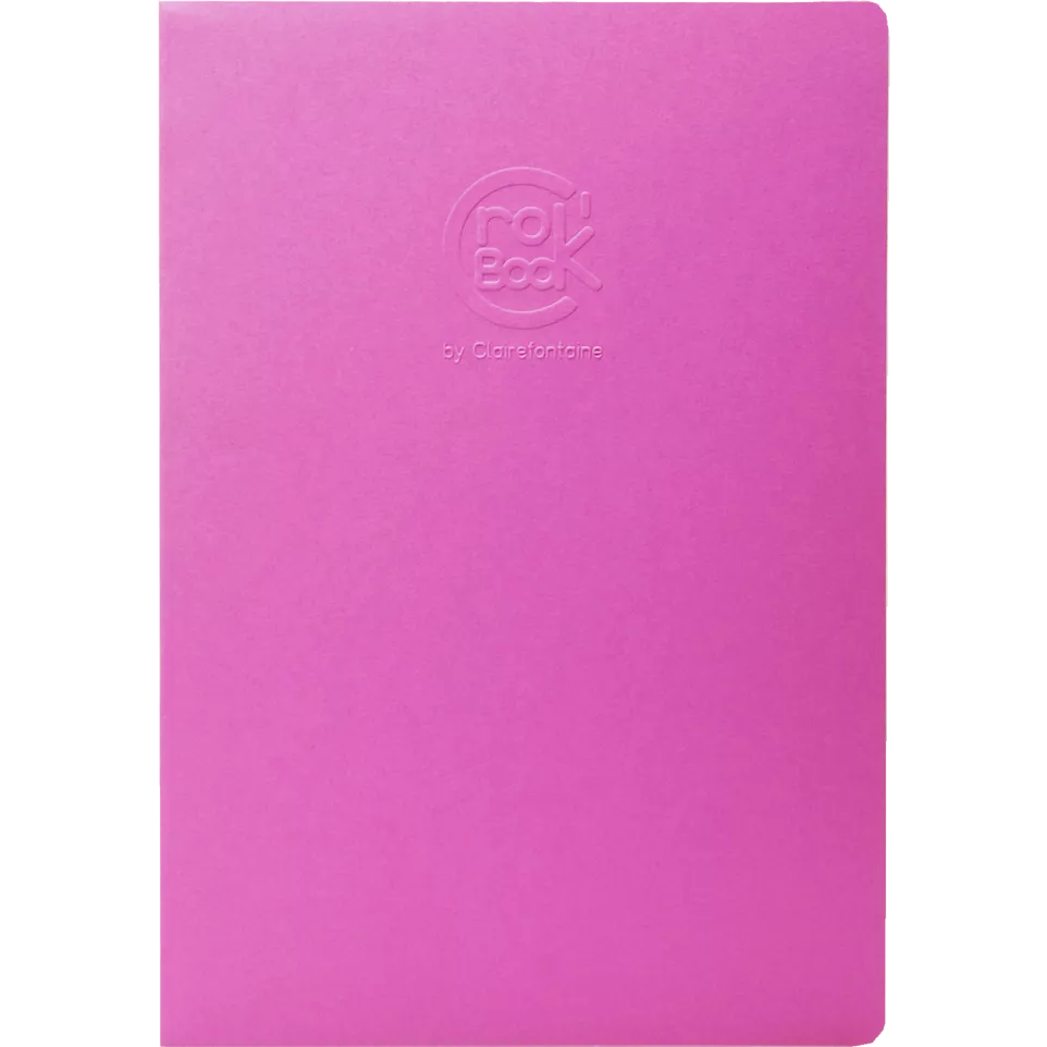 CroK'BooK 24 bl 90g A4 fuchsia-/ St.