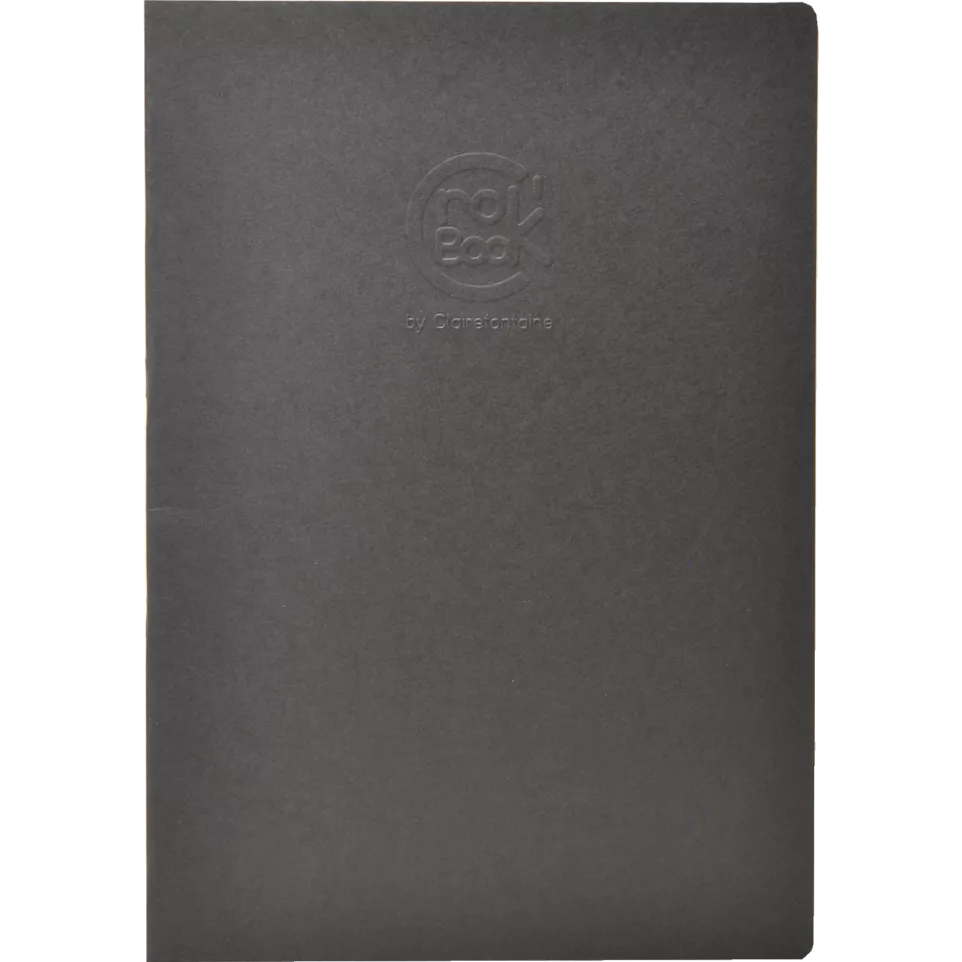 CroK'BooK 24 bl 90g A4 zwart-/ St.