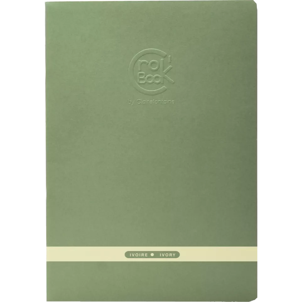 Crok'Book carnet piqué 24F A3 90g...