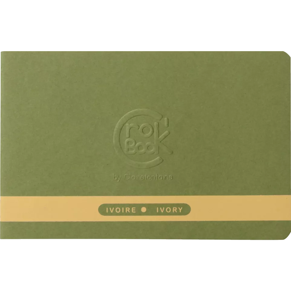 CroK'BooK 24 ivoorkl bl 90g 17x11cm-/...