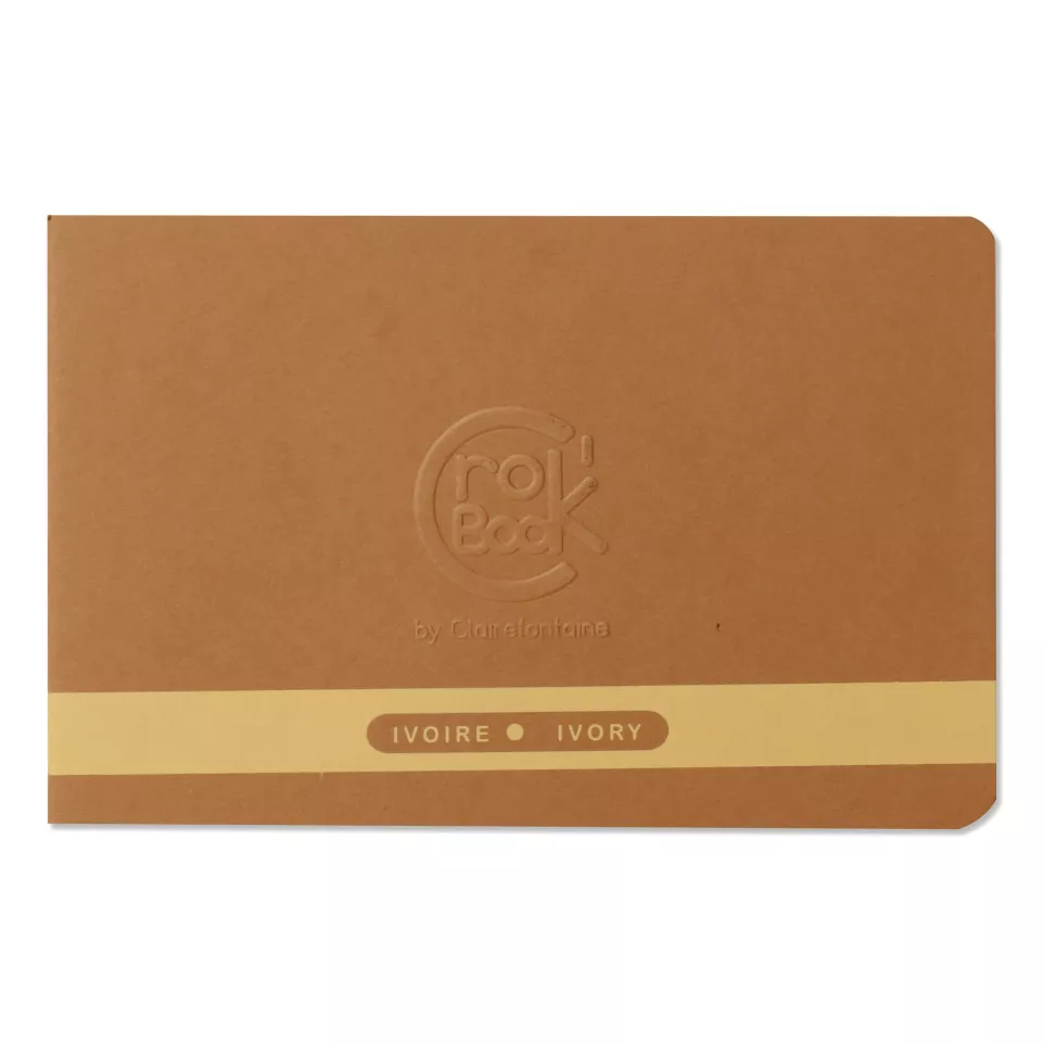 Crok'Book ivory pape-r 17x11 24sh 90g...