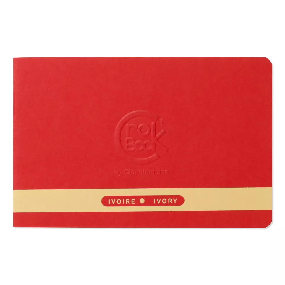 Crok'Book ivory pape-r 17x11 24sh 90g...