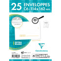 Envelop Claircode 80-g C6 114x162 cello25/ St.