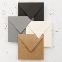 Paquet de 20 enveloppes Pollen 140x140mm 120g/m2/ Pce