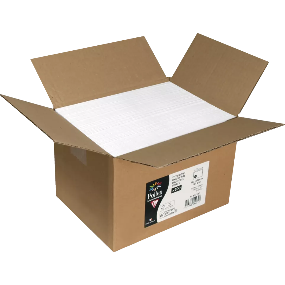 Pollen Envelopes 120g, C5 162x229/ Pc.