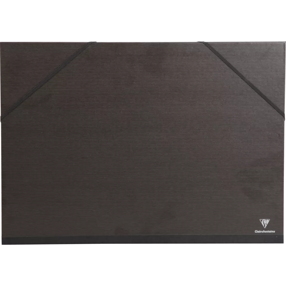 Kraft Art Folders with Elastic and...