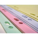 Clairefontaine Punched Double Sheets, Coloured Assorted, A4/ Pc.