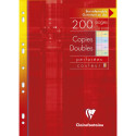 Dubbel bl ass. A4 50bl assortie-/ St.