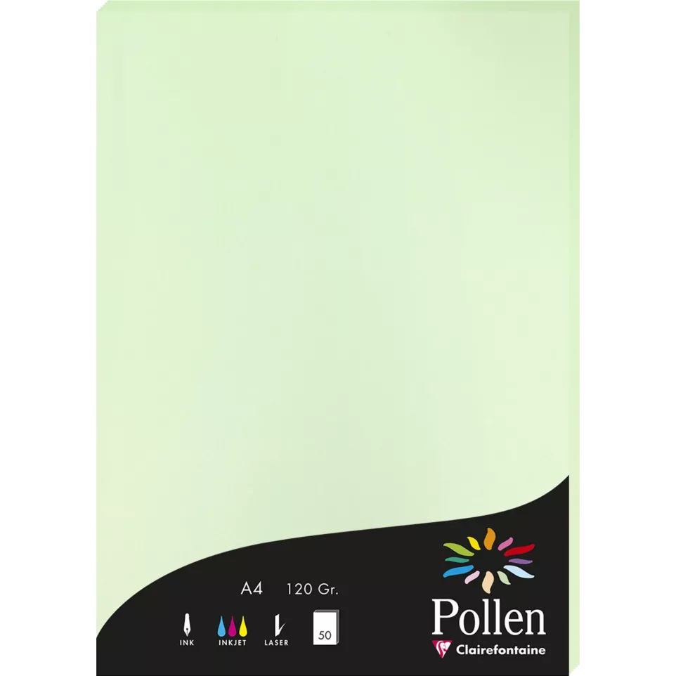 Pollen pk50 bl 120g A4 groen-/ St.
