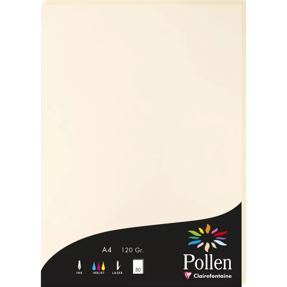 Pollen pk50 bl 120g A4 ivoor-/ St.