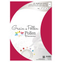 Paquet de 5 feuilles Grain de Pollen 210x297mm 120g/m2/ Pce
