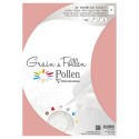 Paquet de 5 feuilles Grain de Pollen 210x297mm 120g/m2/ Pce