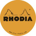 Rhodia 20cm window sticker/...