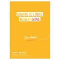 Carnet de bord enseignant piqué A5 40 pages Visuels Fantaisie assortis/ Pce