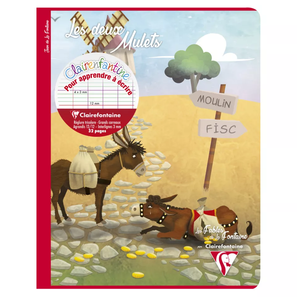 Fables Stapl.ntbk17x-22 16sh Sey 3...