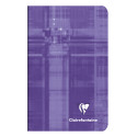 Carnet piqué 7,5x12cmcm 48 pages petits carreaux/ Pce