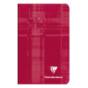 Carnet piqué 7,5x12cmcm 48 pages petits carreaux/ Pce