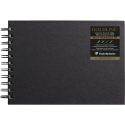 Goldline Tekenb.spir-.64bl 140g A5 horiz./ St.