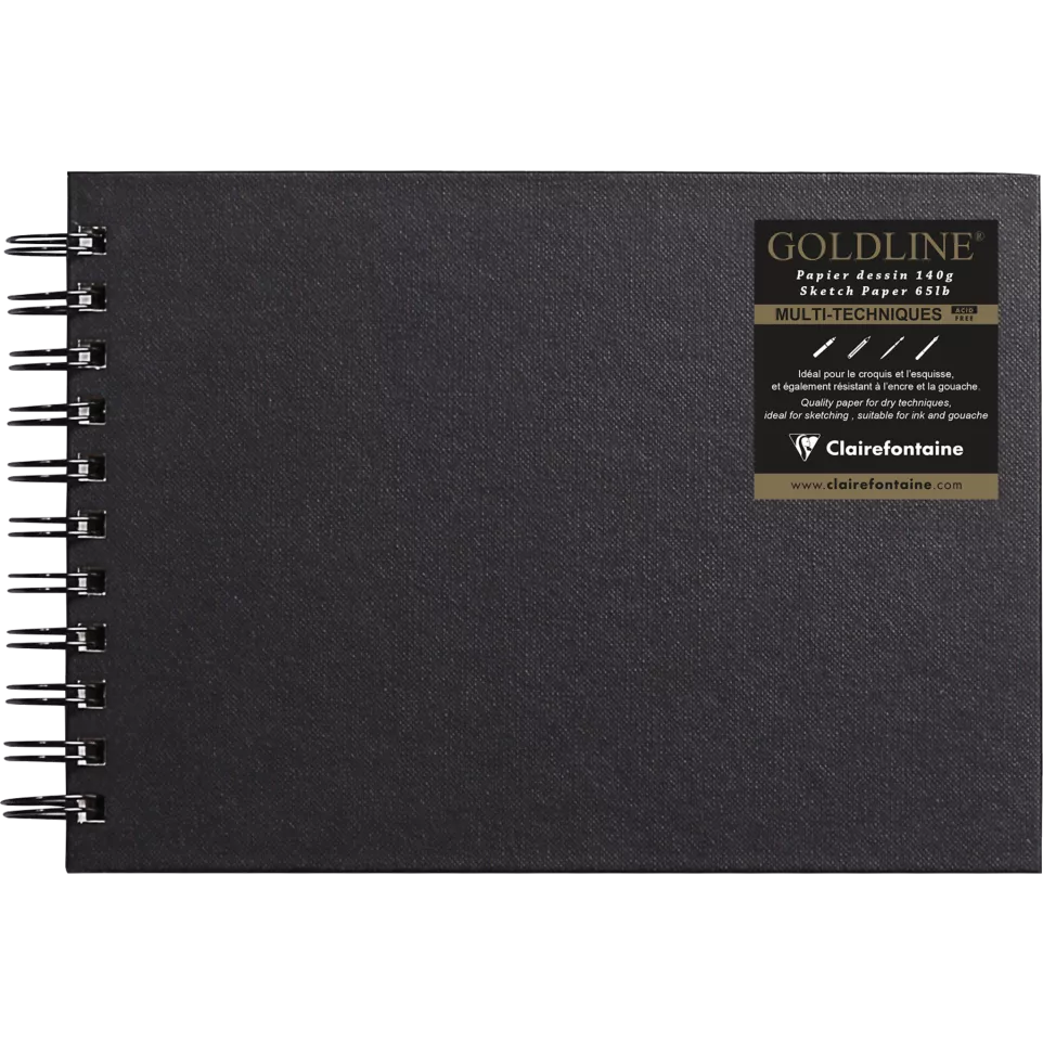Clairefontaine Goldline, Wirobound...