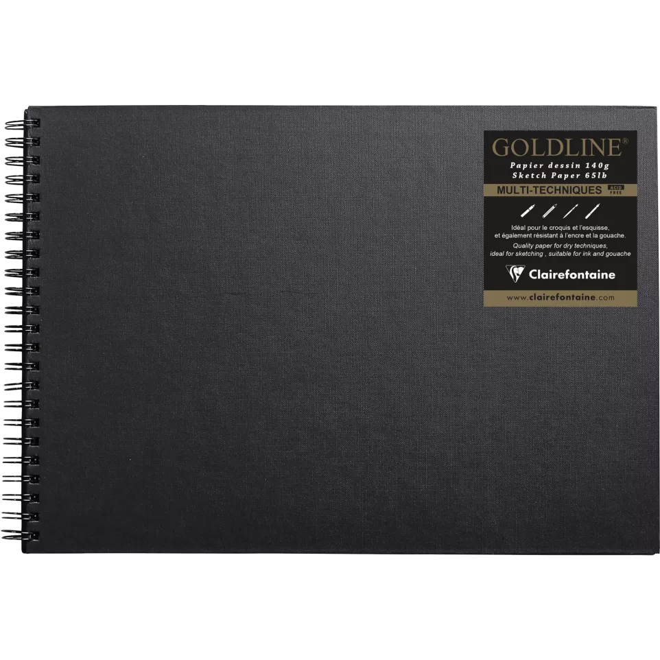 Clairefontaine Goldline, Wirobound...