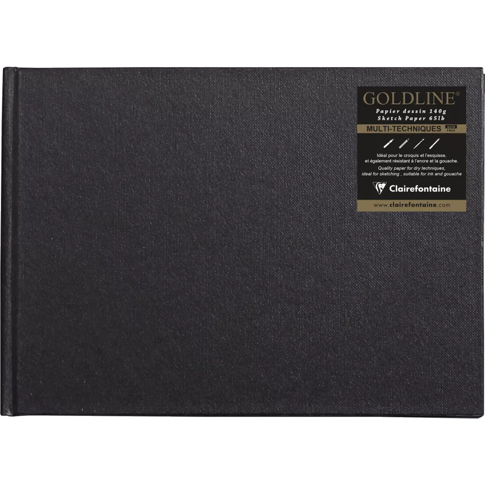 Goldline carnet cousu collé 64F A5...