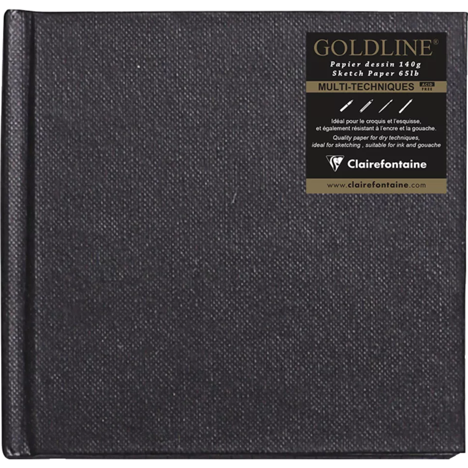 Goldline, book glued 10x10cm 140gsm/ Pc.