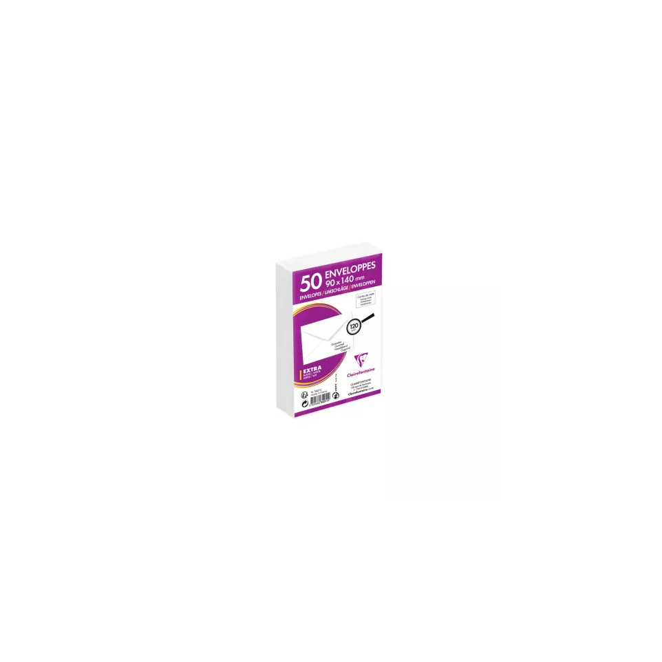 Gummed 90x140 mm 120 gsm visiting...