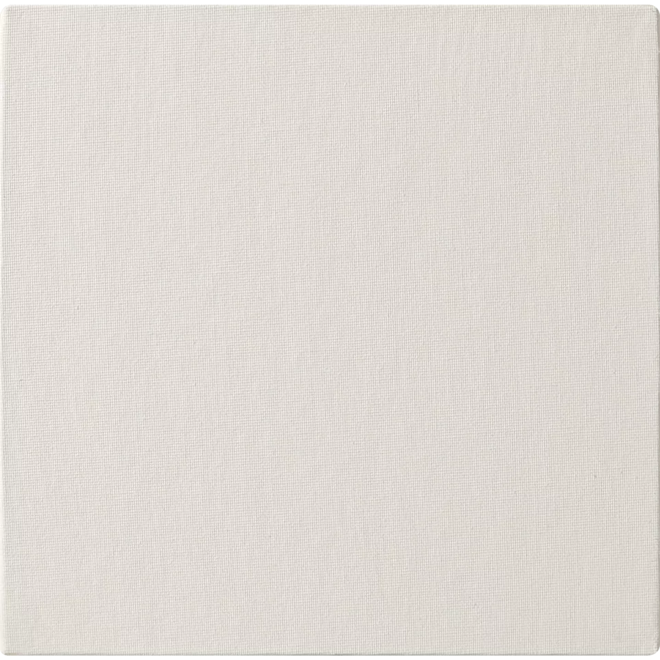 Canvas karton wit gecoat 20x20cm-/ St.