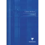 Cahier de bord enseignant piqué A4 60 pages 9 classes Couleur aléatoire/ Pce