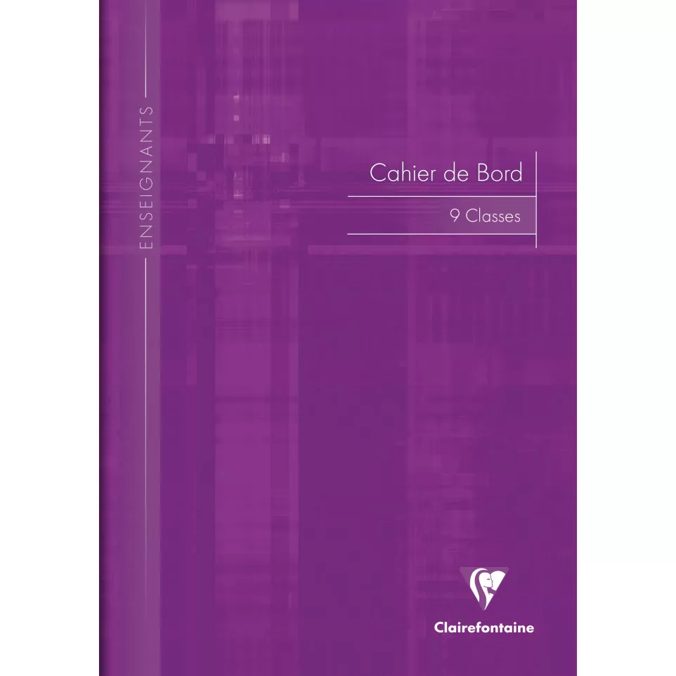 Cahier de bord enseignant piqué A4 60...