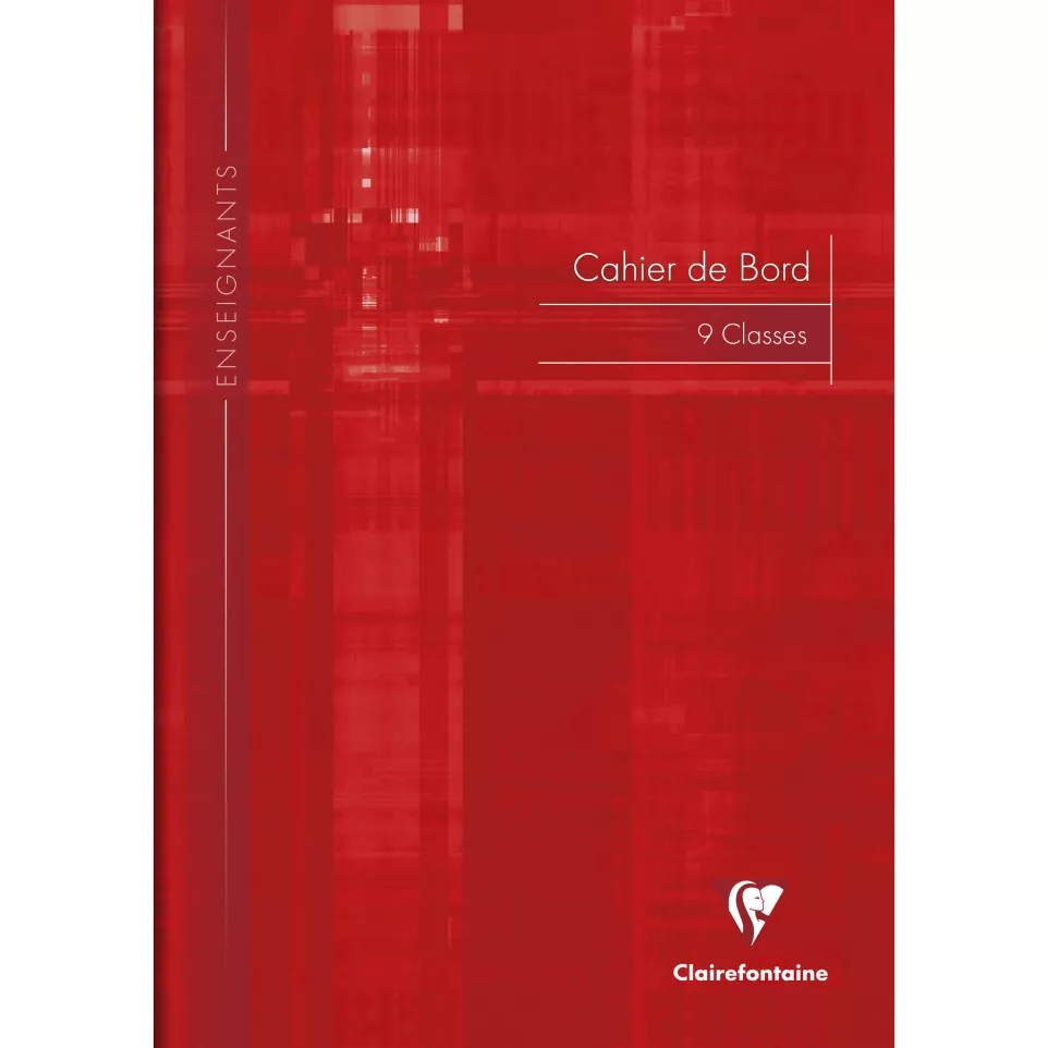 Cahier de bord enseignant piqué A4 60...
