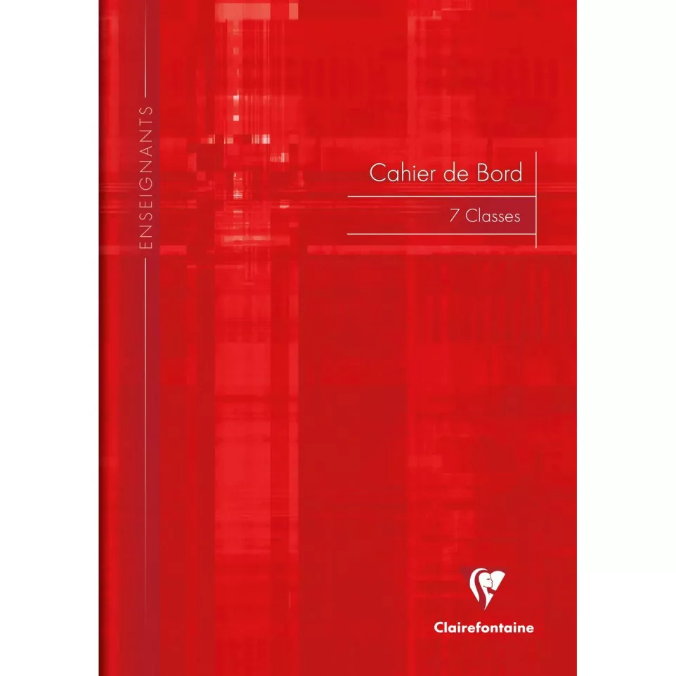 Cahier de bord enseignant piqué A4 48...