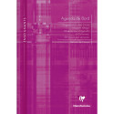 Agenda de bord enseignant 6 colonnes modèle allégé (19 semaines) piqué A4 72 pages Couleur aléatoire/ Pce