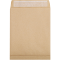 Boite de 250 Pochettes Kraft Brun 24-260x330 mm avec Soufflet de 30 mm - Auto-Adhésives - 120g/m2/ Pce