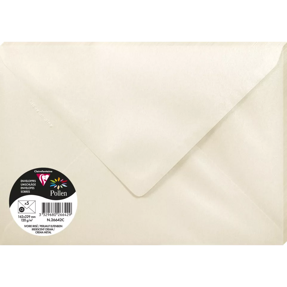 Iridescent cream Pol-len 162x229mm...