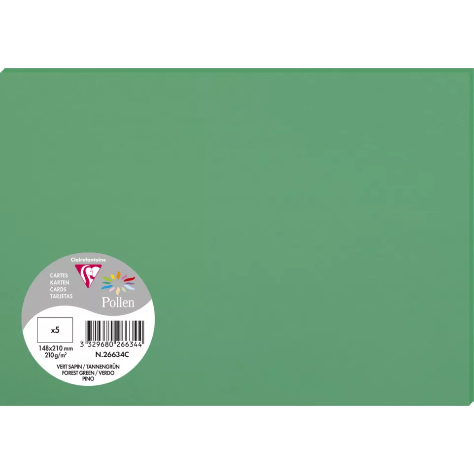 Clairefontaine Pollen Card 148x210mm,...