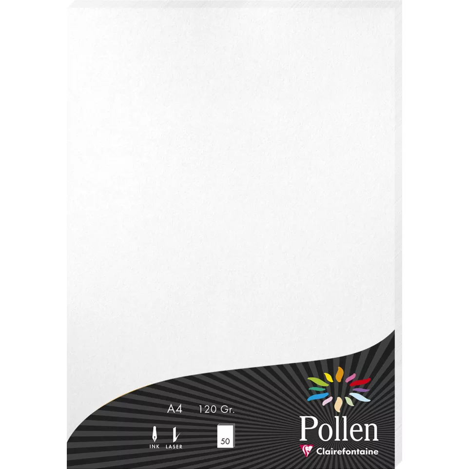 Pollen pk50 bl 120g A4 parelwit-/ St.