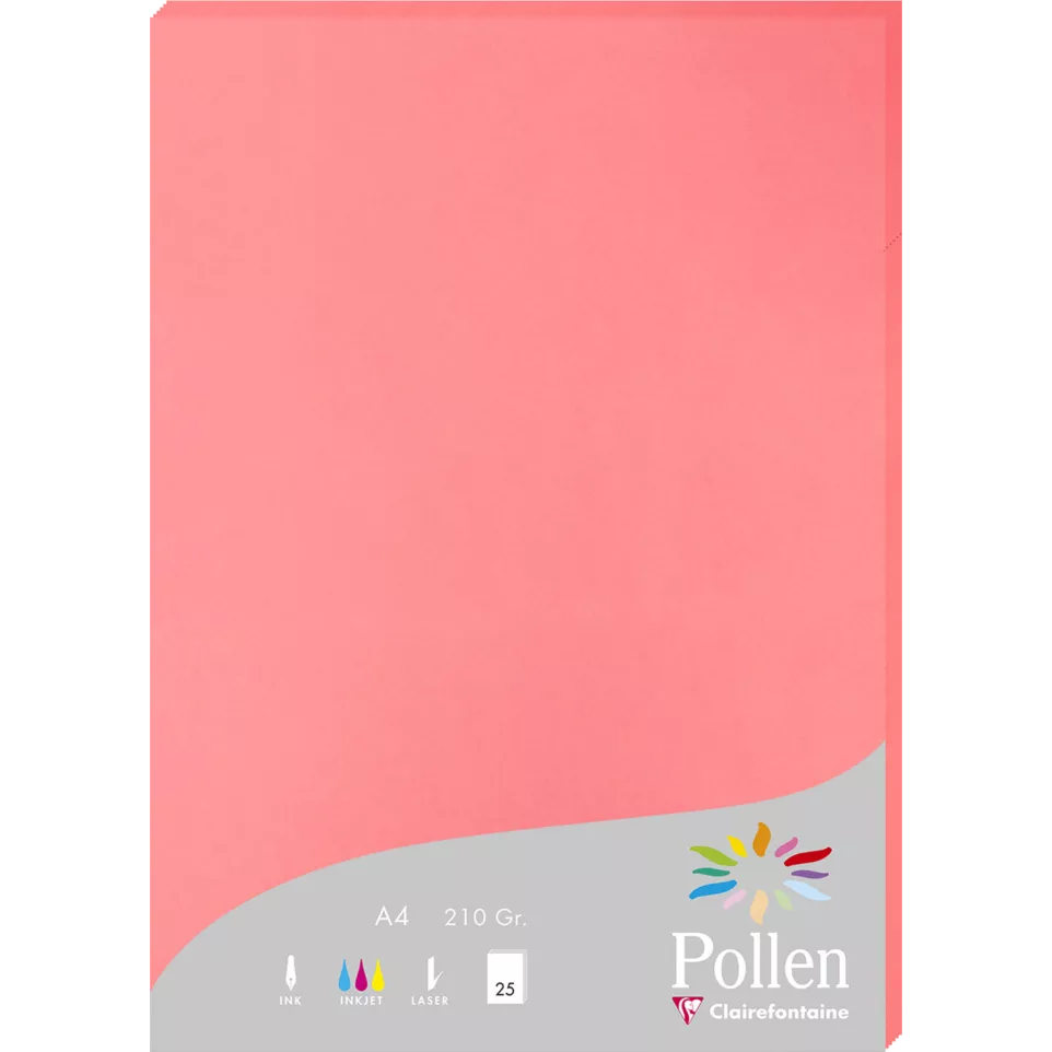 Etui de 25 feuilles Pollen 210x297...