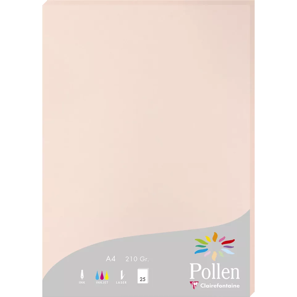 Pollen 25bl papier A-4 210g opaline...