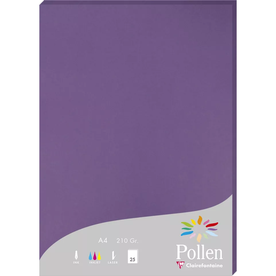 Etui de 25 feuilles Pollen 210x297...